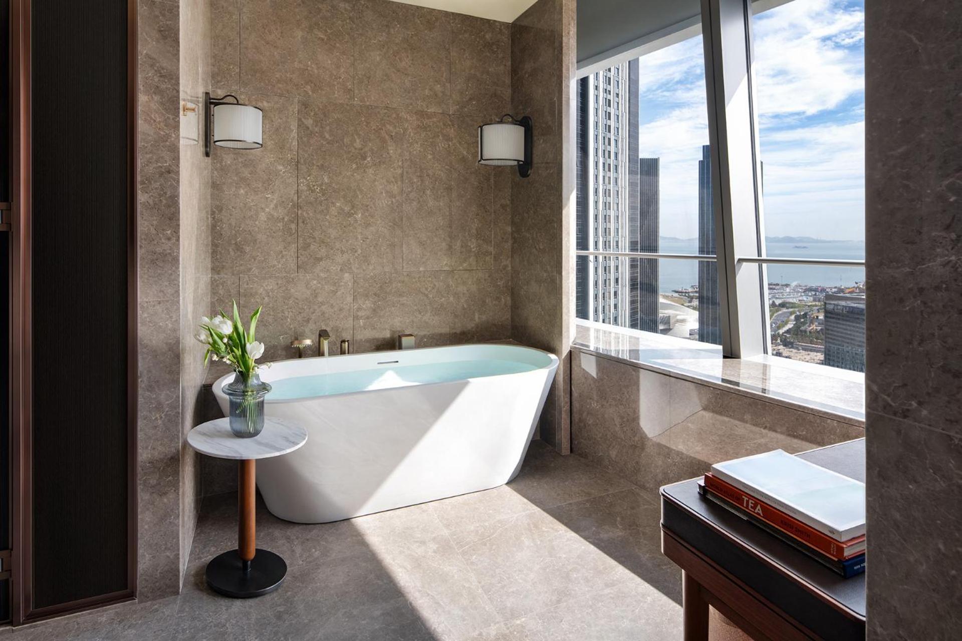 Four Seasons Hotel Dalian Esterno foto